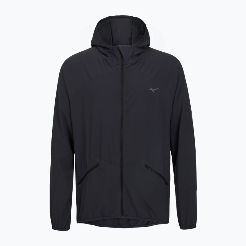 Куртка для бігу чоловіча Mizuno Active Alpha Hooded black 2
