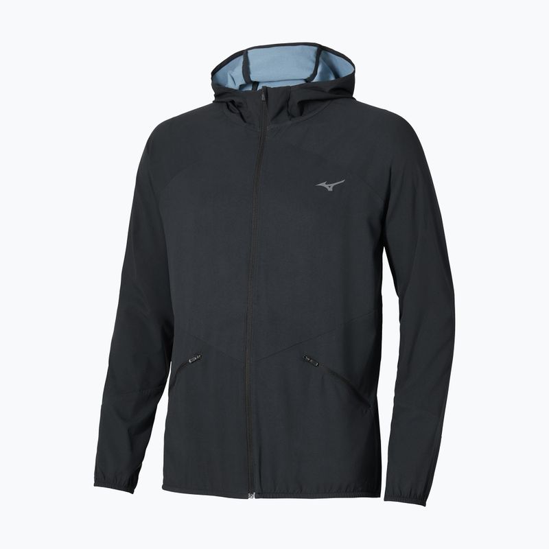 Куртка для бігу чоловіча Mizuno Active Alpha Hooded black 2
