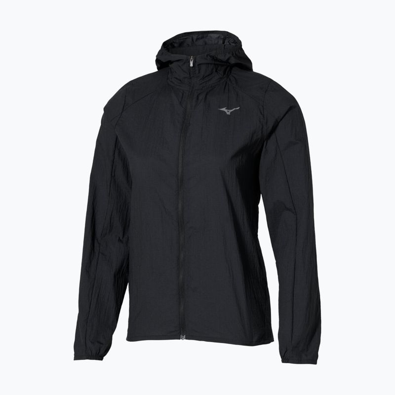 Куртка для бігу жіноча Mizuno Tech Light Hooded Jacket black 3