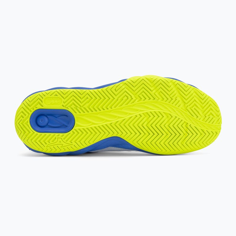 Кросівки тенісні чоловічі Mizuno Wave Enforce Court AC white/dazzling blue/ lightning 4