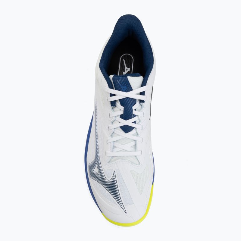 Кросівки тенісні Mizuno Wave Exceed Court AC white/dazzling blue/lightning 5
