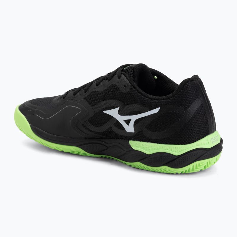 Кросівки для паделю Mizuno Wave Enforce Court Padel black/foliage green/glowing ap 3