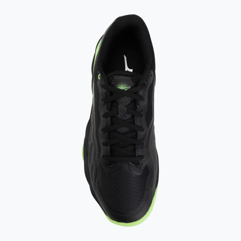 Кросівки для паделю Mizuno Wave Enforce Court Padel black/foliage green/glowing ap 5