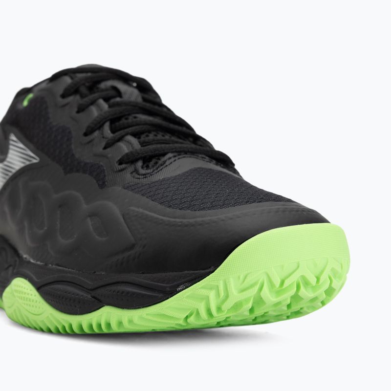Кросівки для паделю Mizuno Wave Enforce Court Padel black/foliage green/glowing ap 7