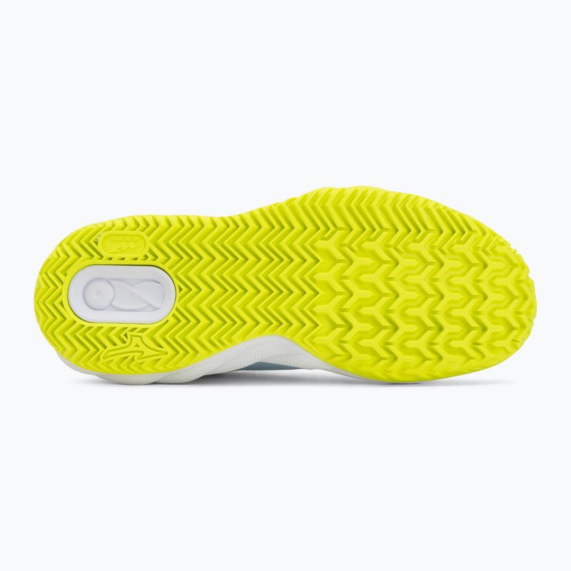 Кросівки тенісні жіночі Mizuno Wave Enforce Court CC W ice water/lightning yellow/ancient 4