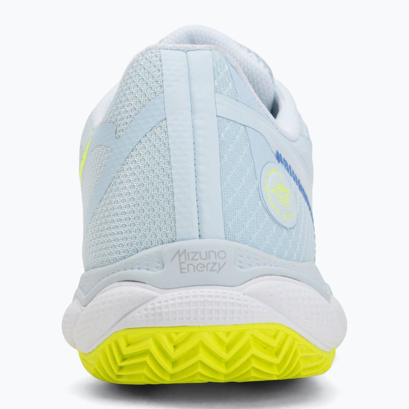 Кросівки тенісні жіночі Mizuno Wave Enforce Court CC W ice water/lightning yellow/ancient 6
