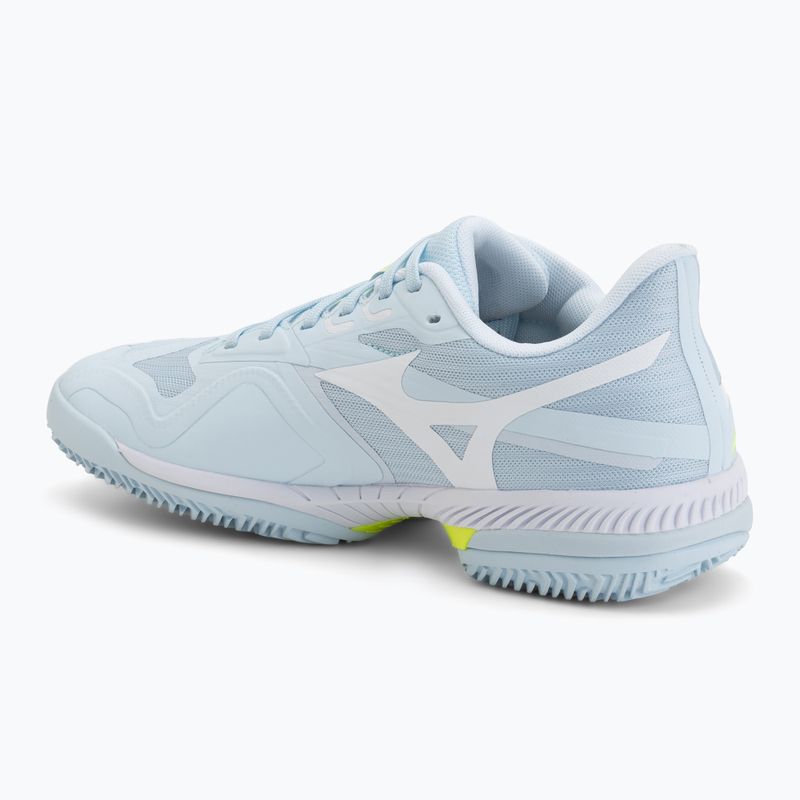Кросівки тенісні жіночі Mizuno Wave Exceed Court CC W ice water/lightning yellow/anc 3