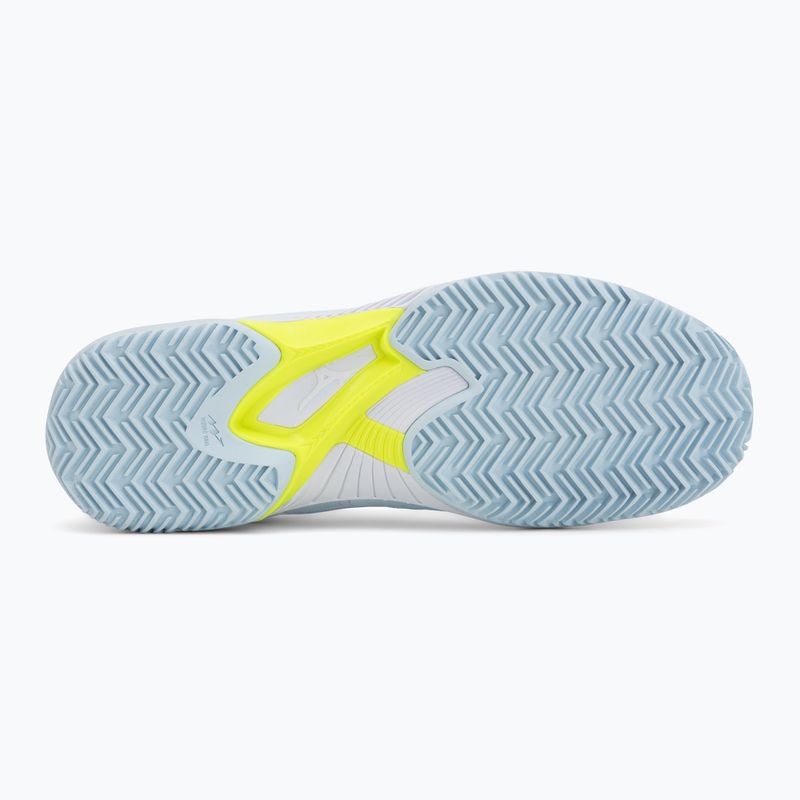 Кросівки тенісні жіночі Mizuno Wave Exceed Court CC W ice water/lightning yellow/anc 4