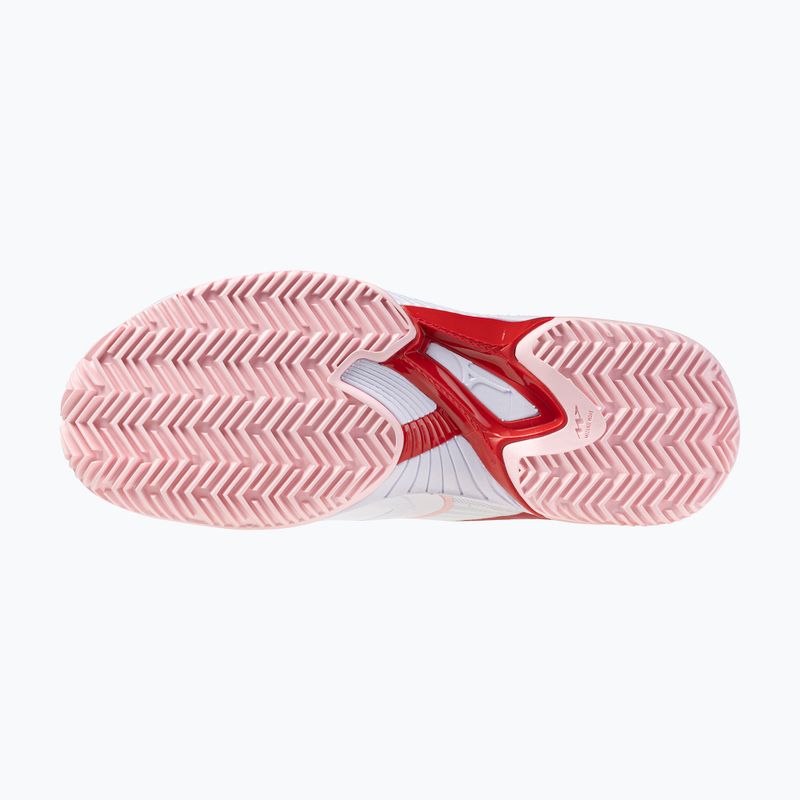 Кросівки тенісні жіночі Mizuno Wave Exceed Court CC W white/pinkesque/barbados cherr 4