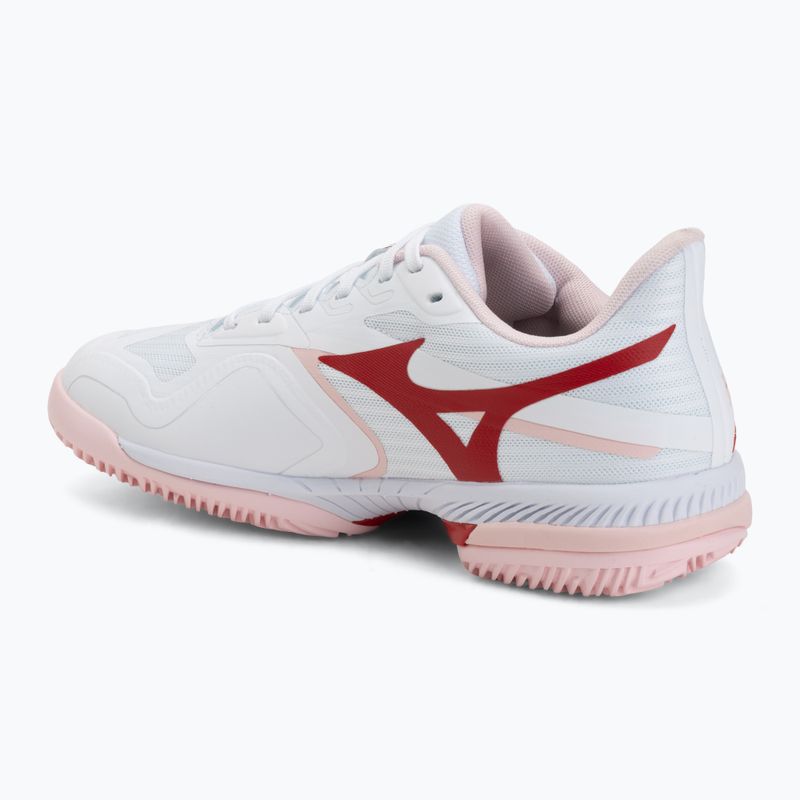 Кросівки тенісні жіночі Mizuno Wave Exceed Court CC W white/pinkesque/barbados cherr 3