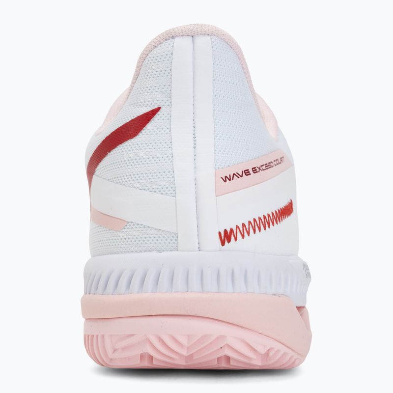 Кросівки тенісні жіночі Mizuno Wave Exceed Court CC W white/pinkesque/barbados cherr 6