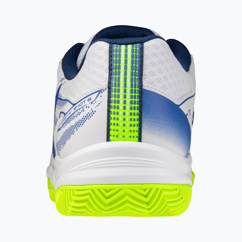 Кросівки тенісні чоловічі Mizuno Break Shot 5 CC white/dazzling blue/ lightning 3