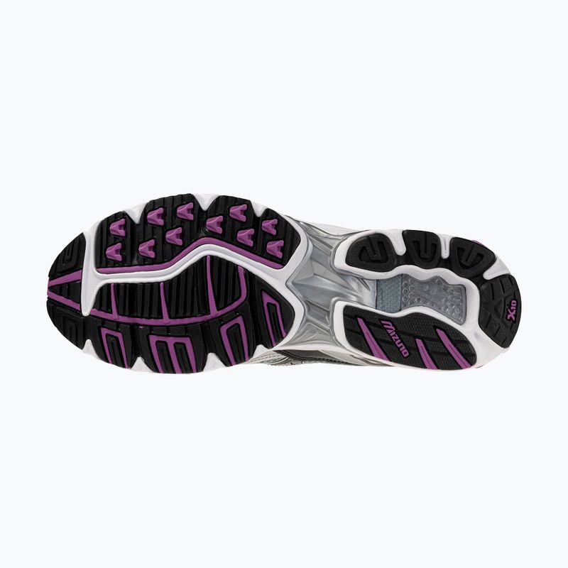 Взуття Mizuno Wave Rider 10 snow white/black/slate 4