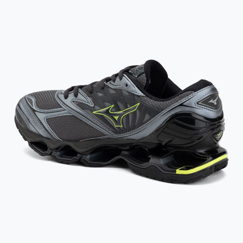 Кросівки Mizuno Wave Prophecy LS iron gate/iron gate/lightning yellow 3