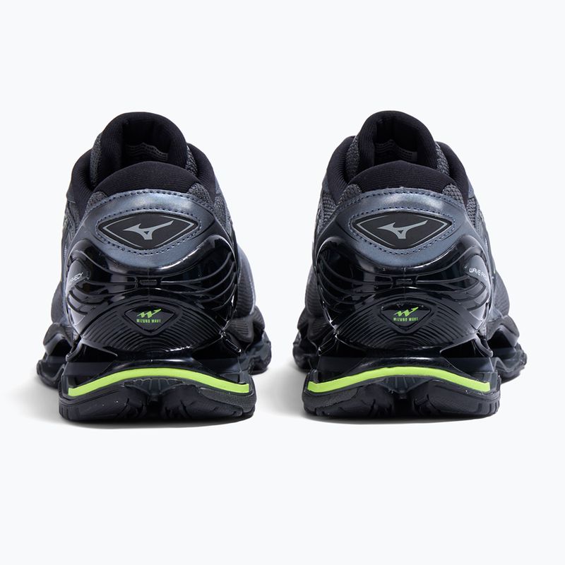 Кросівки Mizuno Wave Prophecy LS iron gate/iron gate/lightning yellow 3