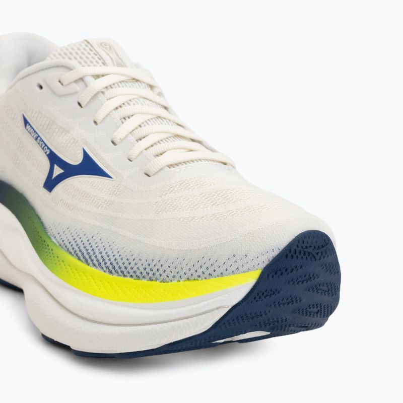 Кросівки для бігу чоловічі Mizuno Wave Sky 9 snow white/surf the web/lightning yellow 7