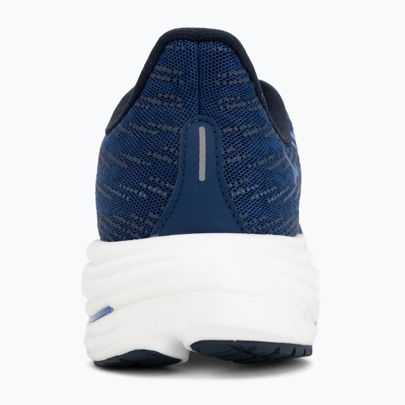 Кросівки для бігу чоловічі Mizuno Wave Rider 29 estate blue/white/lightning yellow 6