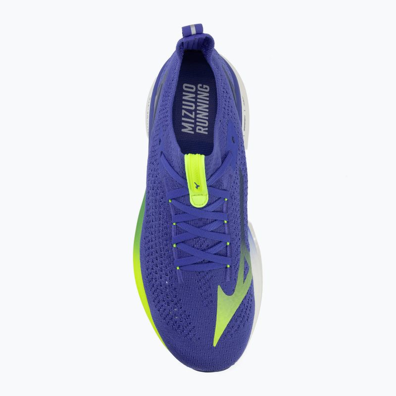Кросівки для бігу чоловічі Mizuno Neo Vista 2 dazzling blue/white/lightning yellow 5
