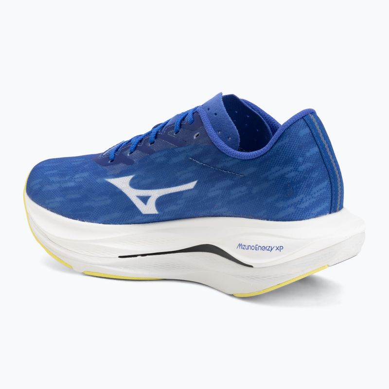 Кросівки для бігу чоловічі Mizuno Wave Rebellion Flash 3 dazzling blue/surf the web/fortune yellow 3