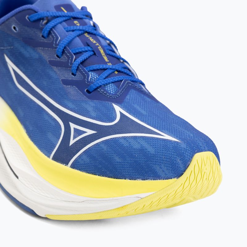 Кросівки для бігу чоловічі Mizuno Wave Rebellion Flash 3 dazzling blue/surf the web/fortune yellow 7