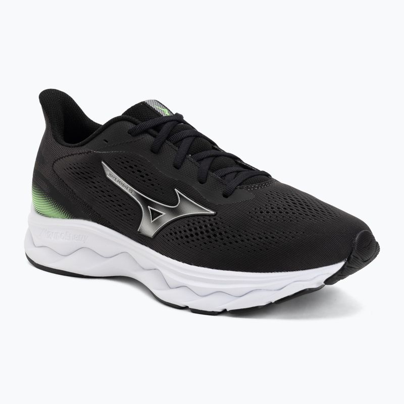 Кросівки для бігу чоловічі Mizuno Wave Serene 2 black/silver/glowing apple