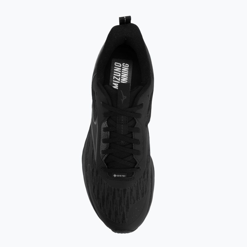 Кросівки для бігу чоловічі  Mizuno Wave Rider GTX 3 black/black/black sand 5