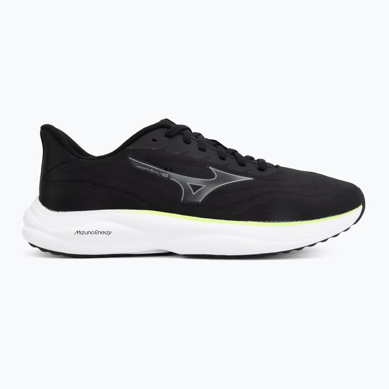 Кросівки для бігу чоловічі Mizuno Revolt 4 black/ultimate gray/glowing apple 2