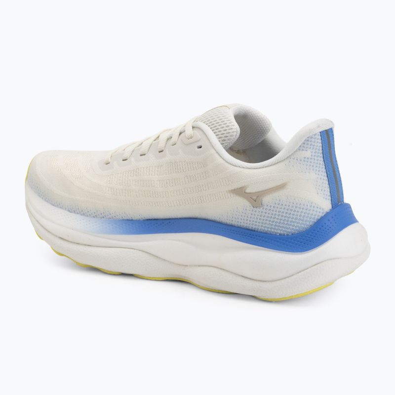Кросівки для бігу жіночі Mizuno Wave Sky 9 snow white/silver birch/ultramarine 3