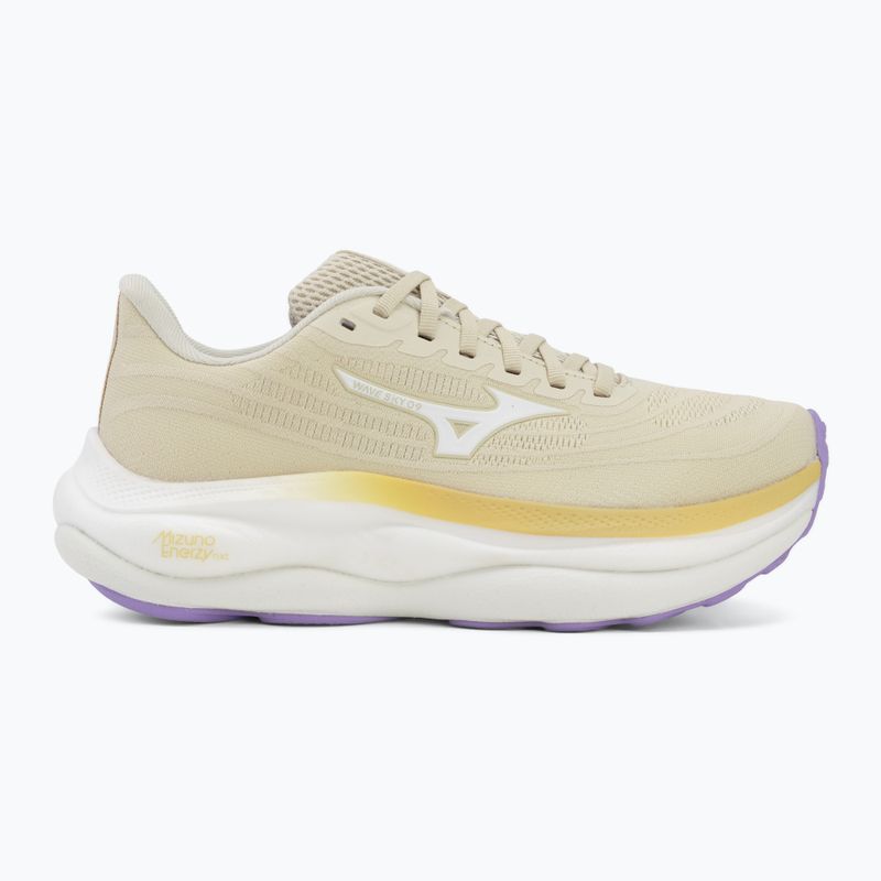 Кросівки для бігу жіночі Mizuno Wave Sky 9 summer sand/white/ curds&whey 2