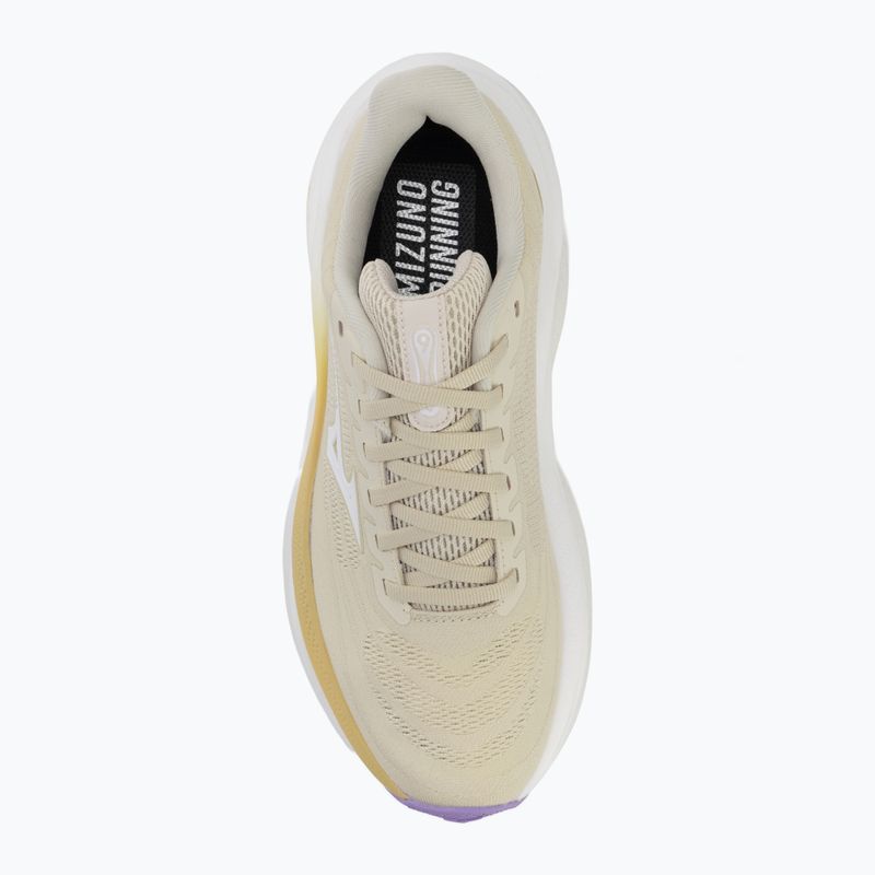 Кросівки для бігу жіночі Mizuno Wave Sky 9 summer sand/white/ curds&whey 5