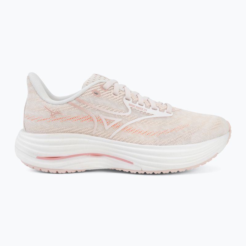 Кросівки для бігу жіночі Mizuno Wave Rider 29 petal pink/white/pinkesque 2