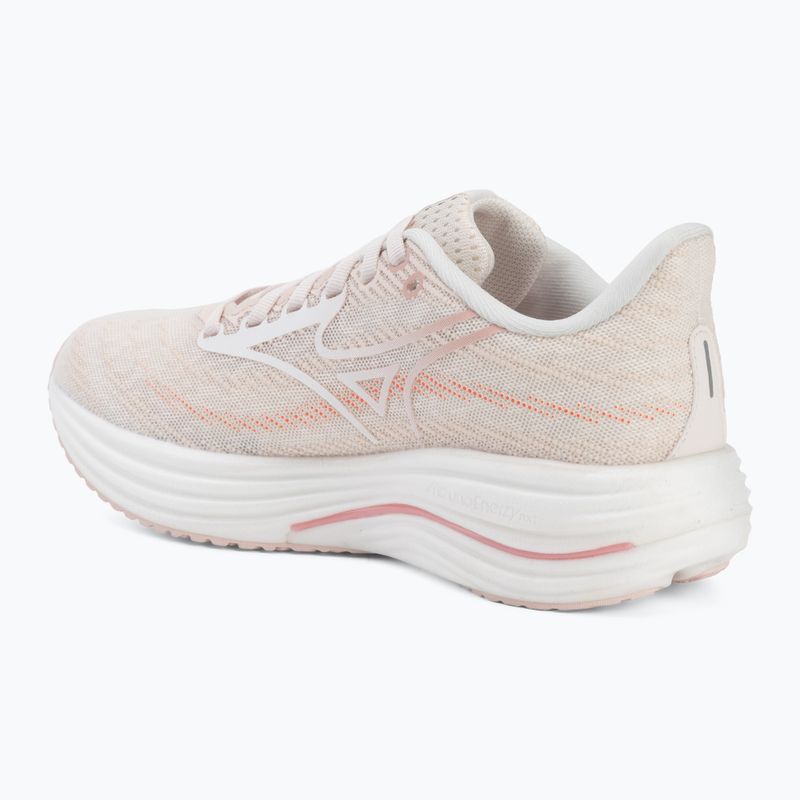 Кросівки для бігу жіночі Mizuno Wave Rider 29 petal pink/white/pinkesque 3