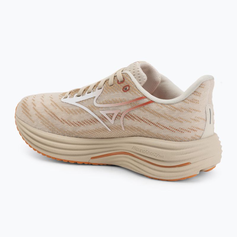 Кросівки для бігу жіночі Mizuno Wave Rider 29 summer sand/white/autumn sunset 3