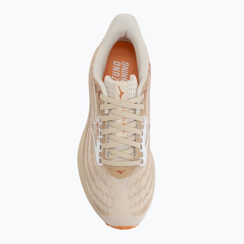 Кросівки для бігу жіночі Mizuno Wave Rider 29 summer sand/white/autumn sunset 5