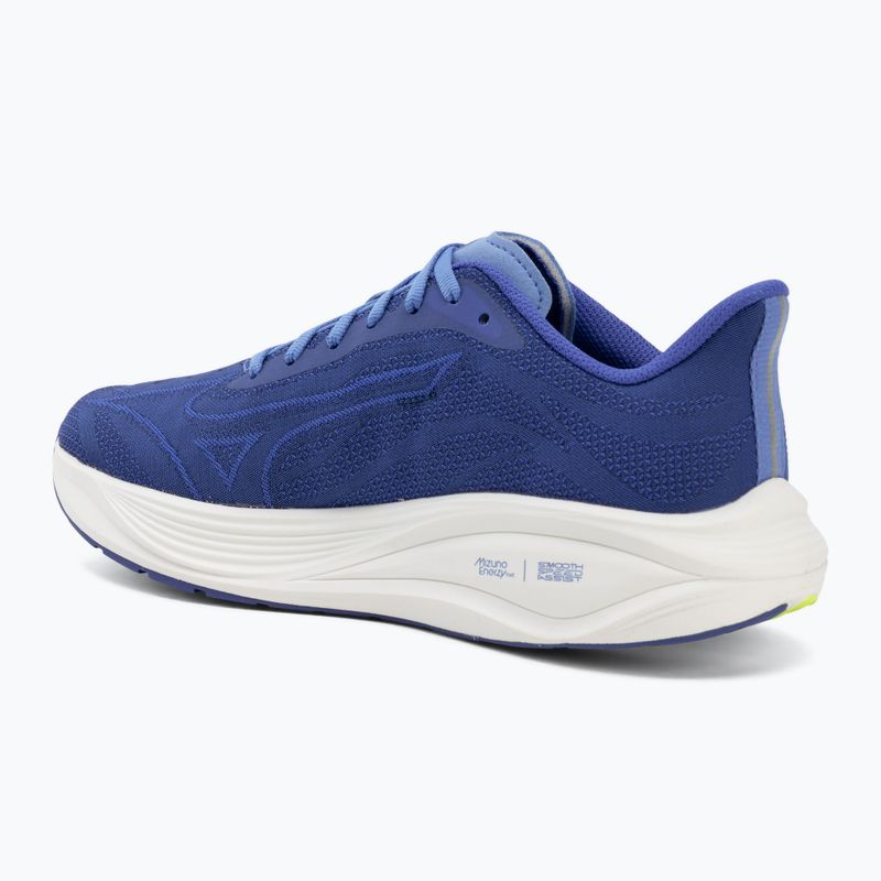 Кросівки для бігу жіночі Mizuno Neo Cosmo dazzling blue/white/lightning yellow 3
