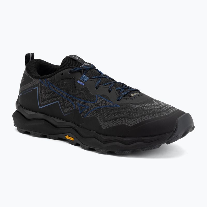 Кросівки для бігу чоловічі Mizuno Wave Daichi 9 GTX black/dress blues/black sand
