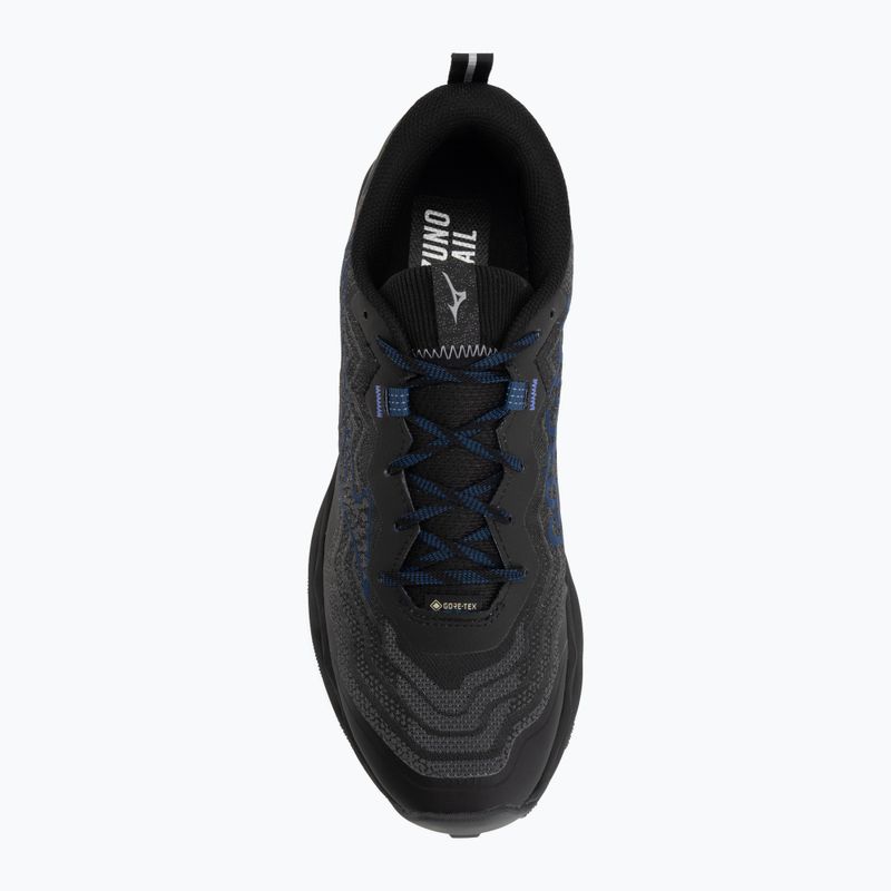 Кросівки для бігу чоловічі Mizuno Wave Daichi 9 GTX black/dress blues/black sand 5