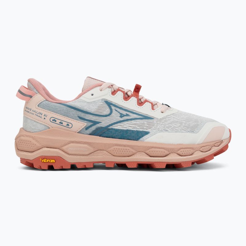 Кросівки для бігу жіночі Mizuno Wave Mujin 11 snow white/larkspur/faded rode 2