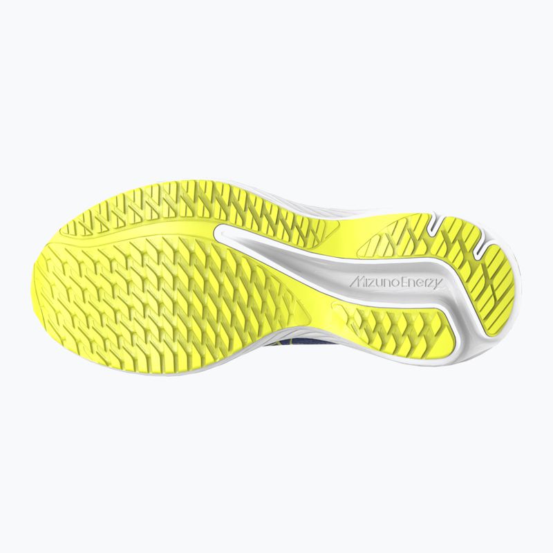 Кросівки для бігу дитячі Mizuno Enerzy Rider Jr surf the web/lightning yellow 2
