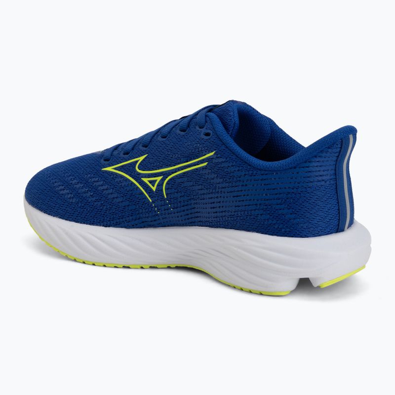 Кросівки для бігу дитячі Mizuno Enerzy Rider Jr surf the web/lightning yellow 3