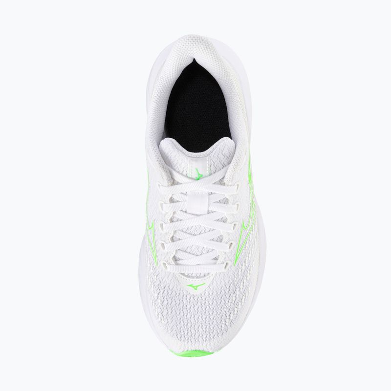 Кросівки для бігу дитячі Mizuno Enerzy Rider Jr white/glowing apple 5