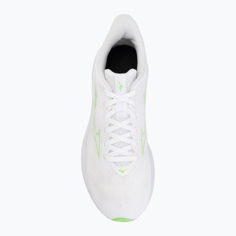 Кросівки для бігу дитячі Mizuno Enerzy Rider Jr white/glowing apple 5