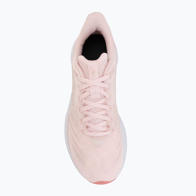 Кросівки для бігу дитячі Mizuno Enerzy Rider Jr pinkesque/silver 5
