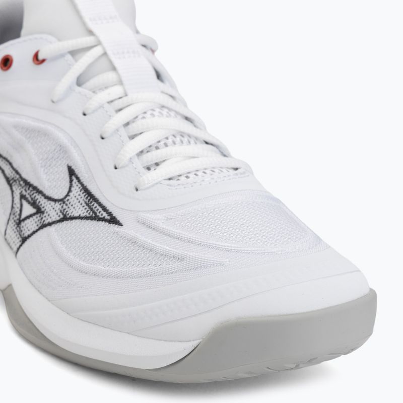 Кросівки волейбольні Mizuno Wave Luminous 3 white/black/fiery red 7