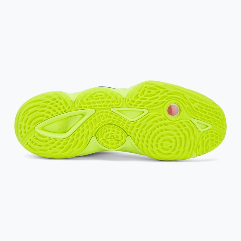Кросівки волейбольні Mizuno Wave Momentum Elite white/lightning yellow/dazzling blue 4