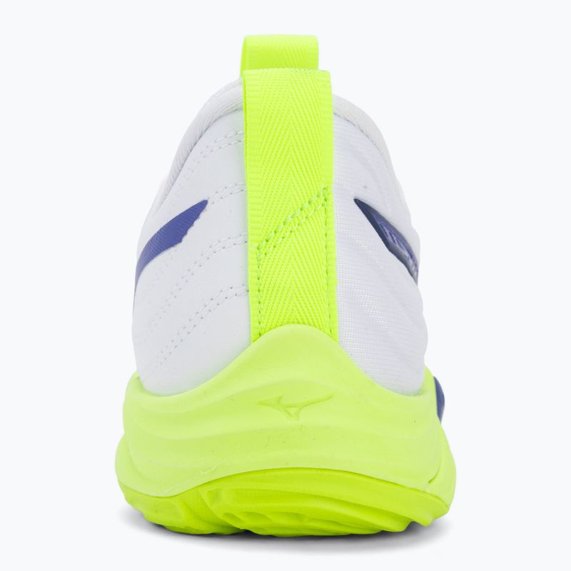 Кросівки волейбольні Mizuno Wave Momentum Elite white/lightning yellow/dazzling blue 6