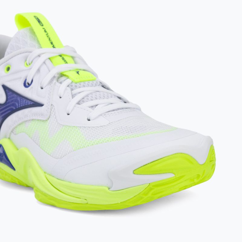 Кросівки волейбольні Mizuno Wave Momentum Elite white/lightning yellow/dazzling blue 7