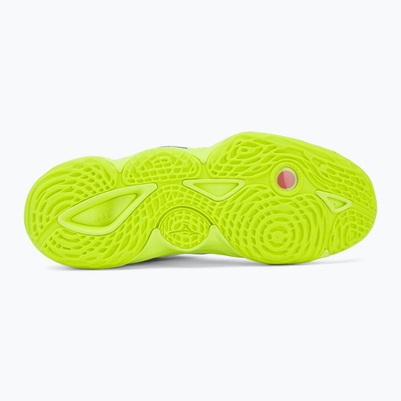 Кросівки волейбольні Mizuno Wave Momentum Elite Mid white/lightning yellow/dazzling blue 4