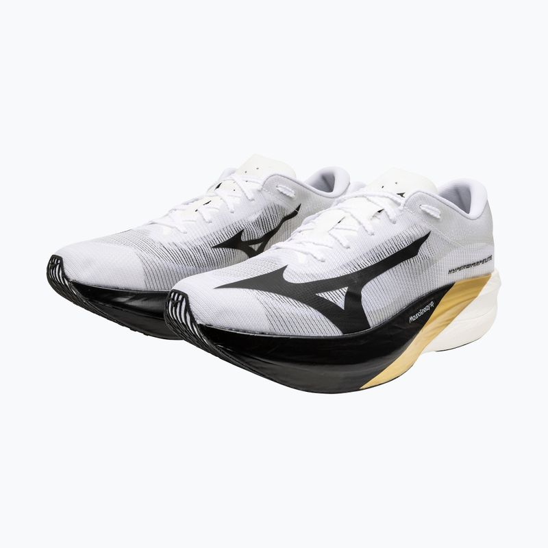 Кросівки для бігу Mizuno Hyperwarp Elite white/black/gold 2