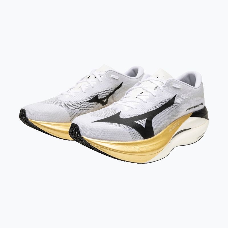 Кросівки для бігу Mizuno Hyperwarp Pro white/black/gold 5